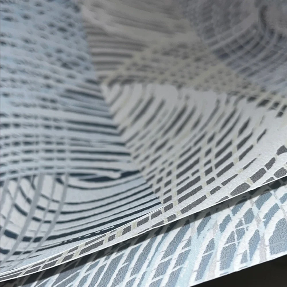 NEW Large Beautifully Textured Abstract Wallpaper Sheets samples X4 - 17.5”x16”